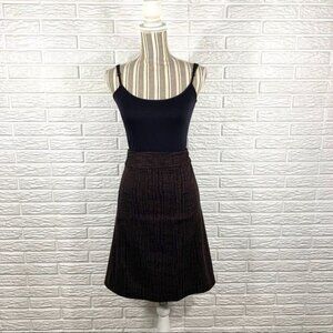 Studio Works Animal Print Midi Skirt